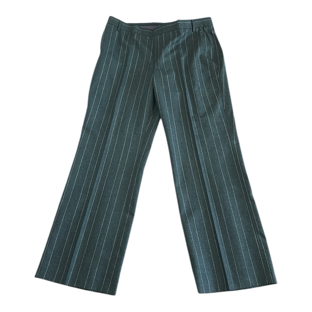 Ted Baker London Graphite Grey Pinstripe Trousers Pants Men's Size 40L NEW